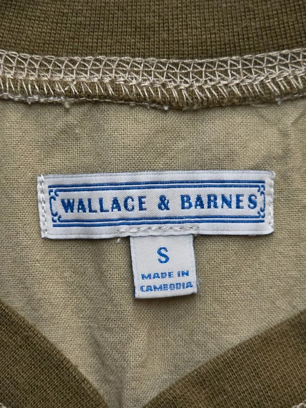 Wallace & Barnes French Terry Henley S